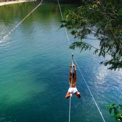 cancun zipline cenote